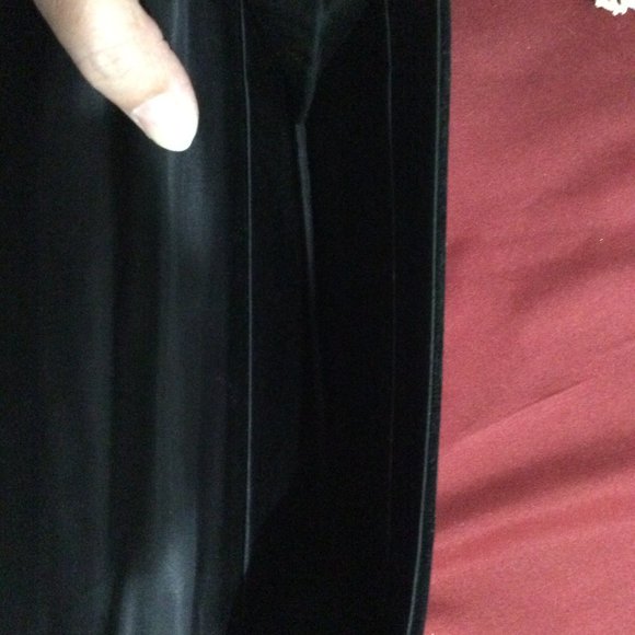 Vintage Black Embroidered Clutch - Picture 5 of 6